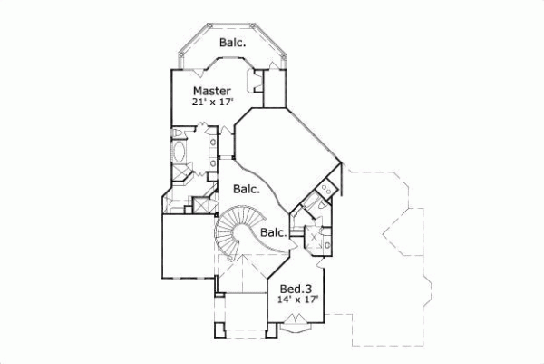 Upper/Second Floor Plan: 19-1334