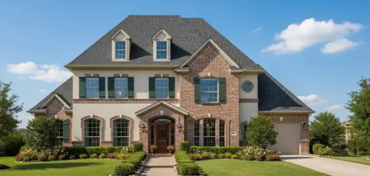 Traditional house plans 19-1336 - front exterior, 3,734 sq ft, 4 bed, 3 bath house plans | Monster House Plans