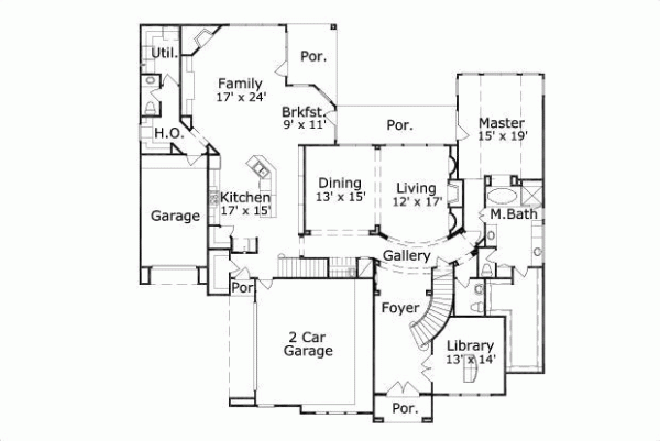 Main Floor Plan: 19-1340