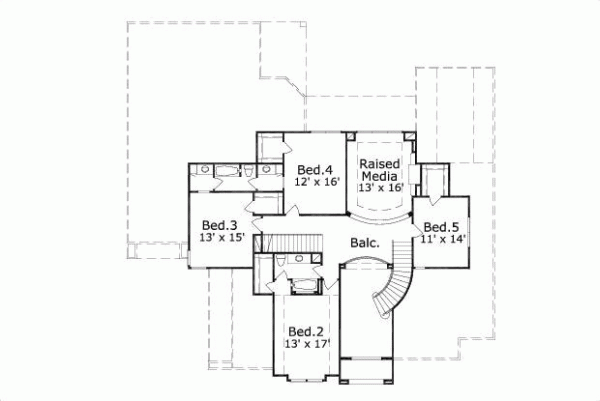 Upper/Second Floor Plan: 19-1340
