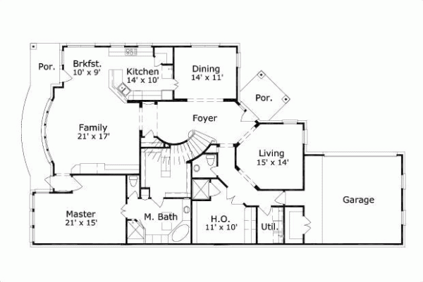 Main Floor Plan: 19-1344
