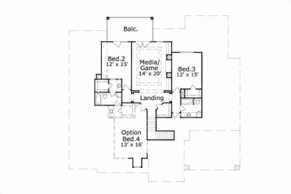 Upper/Second Floor Plan: 19-1346