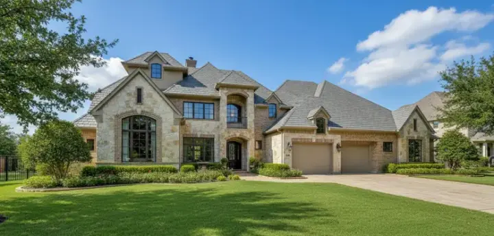 Traditional house plans 19-1349 - front exterior, 5,214 sq ft, 3 bed, 4 bath house plans | Monster House Plans