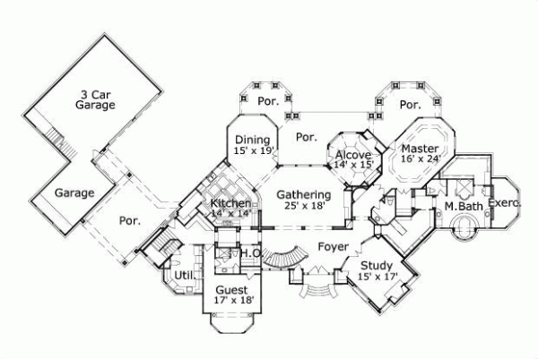 Main Floor Plan: 19-1350