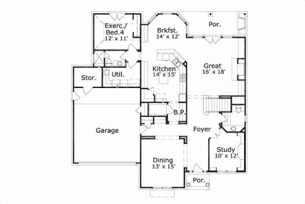 Main Floor Plan: 19-1352