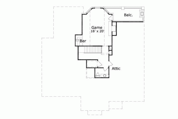 Upper/Second Floor Plan 19-1352