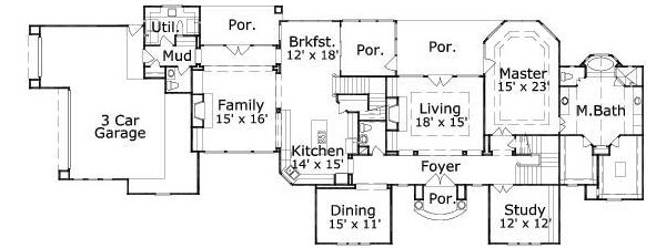 Main Floor Plan: 19-1355