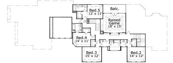 Upper/Second Floor Plan: 19-1355