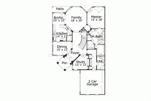 Main Floor Plan: 19-1364