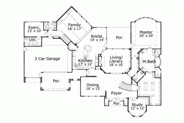 Main Floor Plan: 19-1365