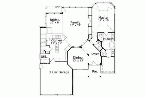 Main Floor Plan: 19-1366