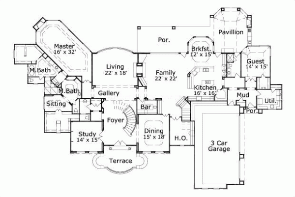 Main Floor Plan: 19-1367