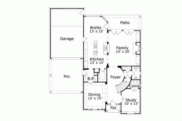 Main Floor Plan: 19-1368