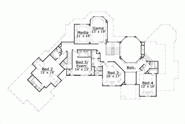 Upper/Second Floor Plan: 19-137