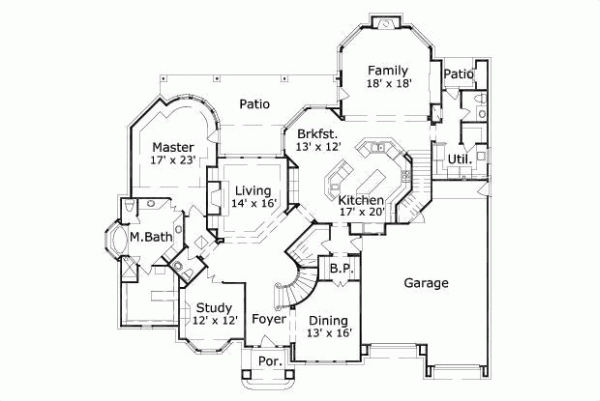 Main Floor Plan: 19-1371