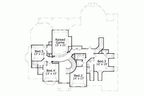 Upper/Second Floor Plan: 19-1371
