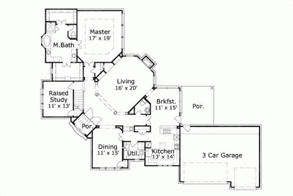 Main Floor Plan: 19-1372