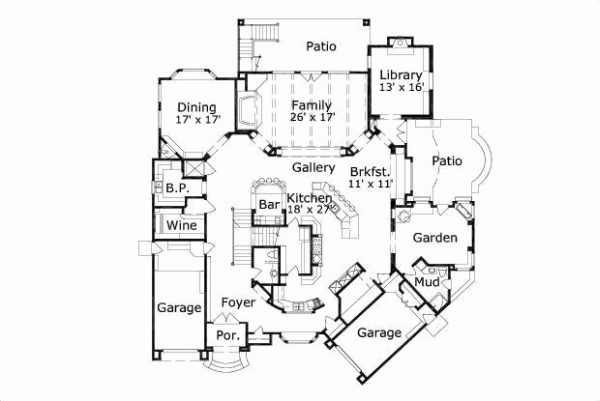 Main Floor Plan: 19-1373