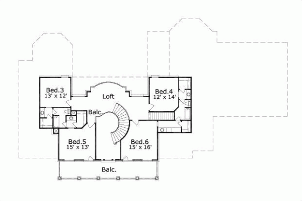 Upper/Second Floor Plan: 19-1374