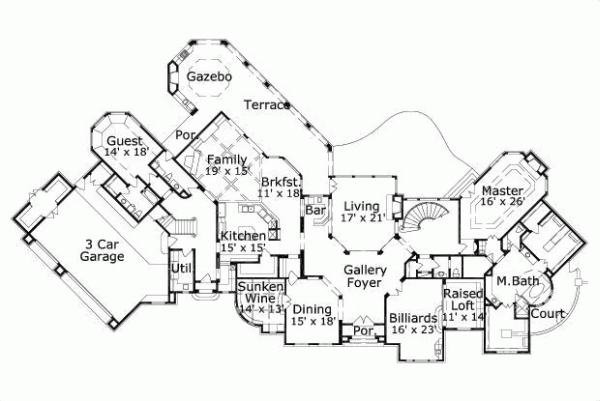 Main Floor Plan: 19-1375