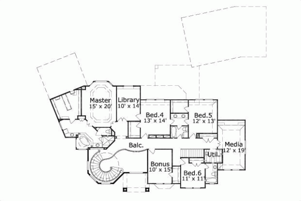 Upper/Second Floor Plan: 19-1378