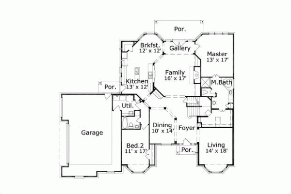 Main Floor Plan: 19-1383