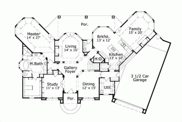 Main Floor Plan: 19-1386