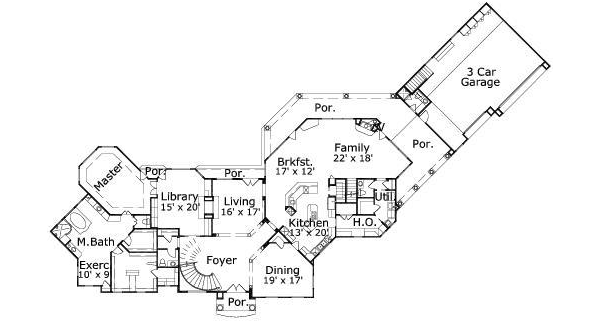 Main Floor Plan: 19-1388