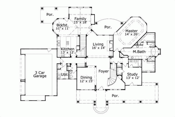 Main Floor Plan: 19-1390