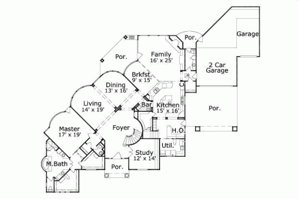 Main Floor Plan: 19-1392