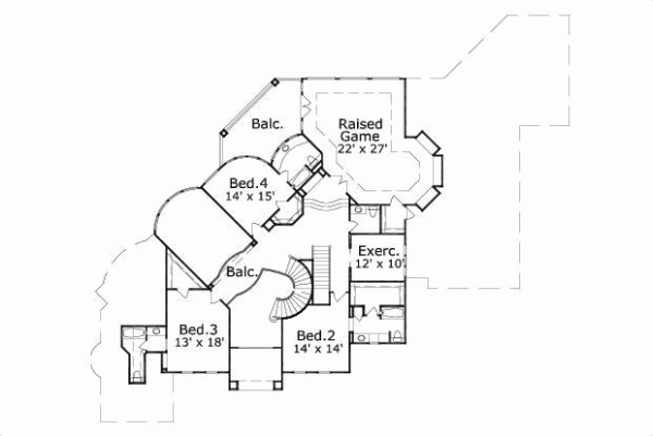 Upper/Second Floor Plan: 19-1392