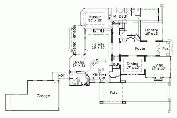 Main Floor Plan: 19-1393
