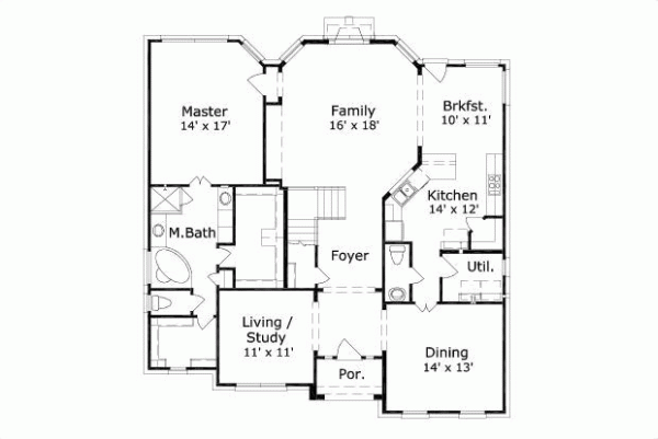 Main Floor Plan: 19-1394