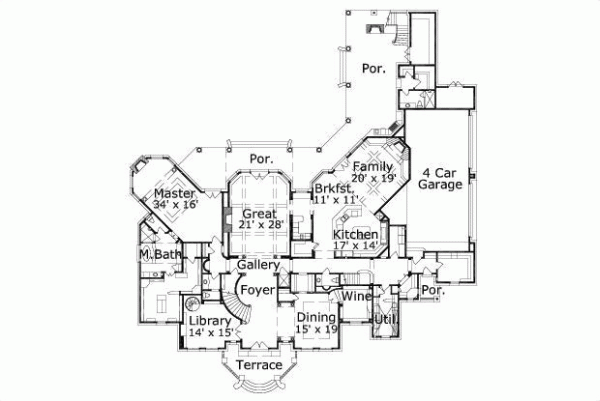 Main Floor Plan: 19-1396
