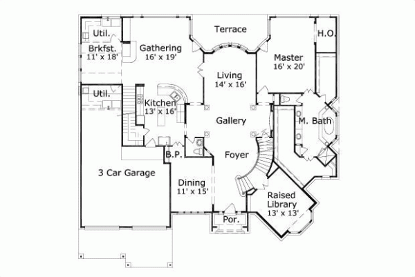 Main Floor Plan: 19-1398