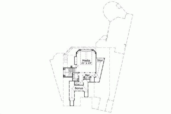 Upper/Second Floor Plan 19-1399