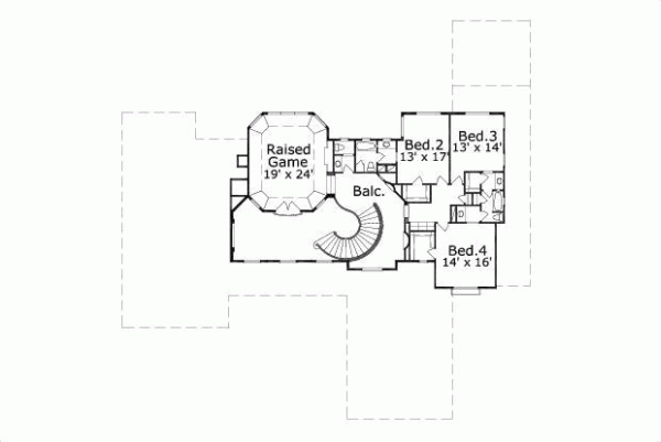Upper/Second Floor Plan: 19-140