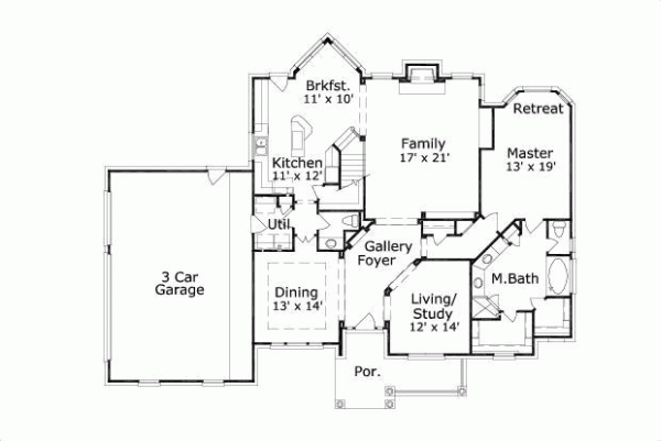 Main Floor Plan: 19-1403