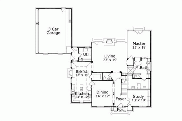 Main Floor Plan: 19-1406