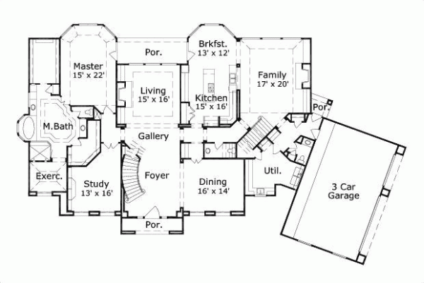 Main Floor Plan: 19-1408