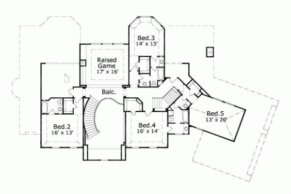 Upper/Second Floor Plan: 19-1408