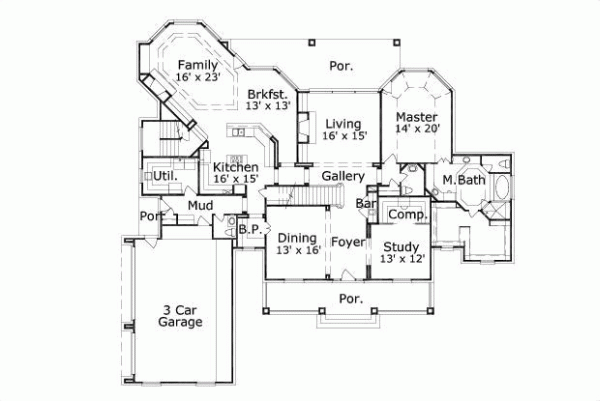 Main Floor Plan: 19-1409