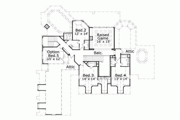 Upper/Second Floor Plan: 19-1409
