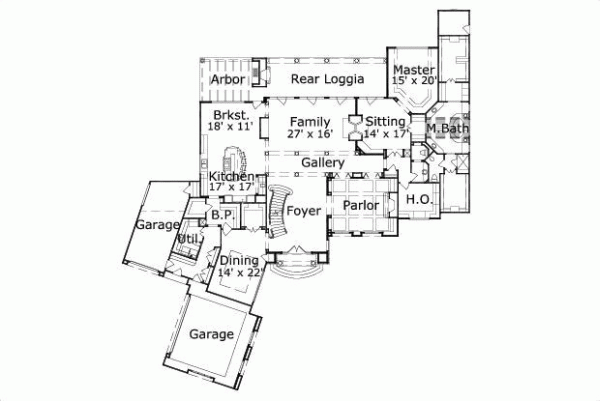 Main Floor Plan: 19-141