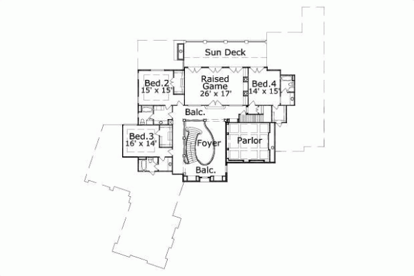 Upper/Second Floor Plan: 19-141