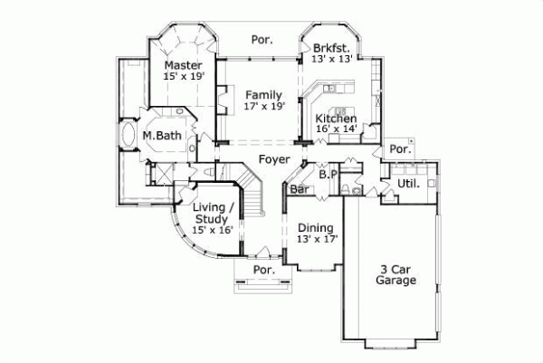 Main Floor Plan: 19-1411