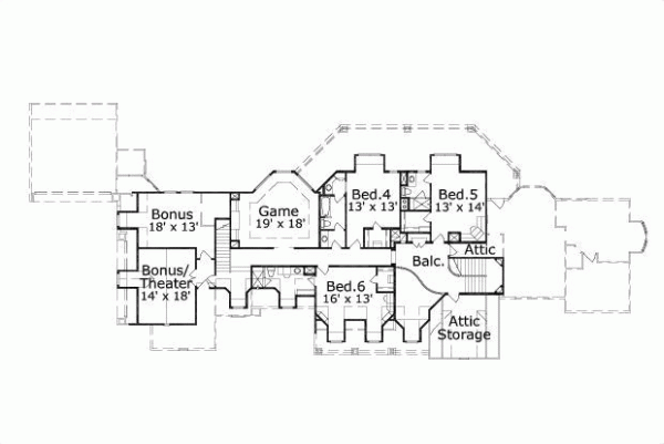 Upper/Second Floor Plan: 19-1412