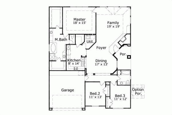 Main Floor Plan: 19-1414