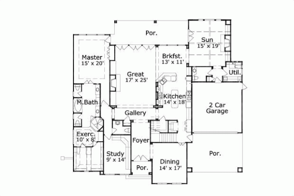Main Floor Plan: 19-1416
