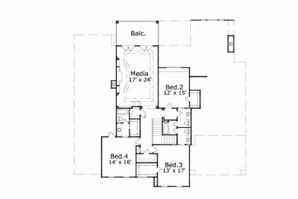 Upper/Second Floor Plan: 19-1416